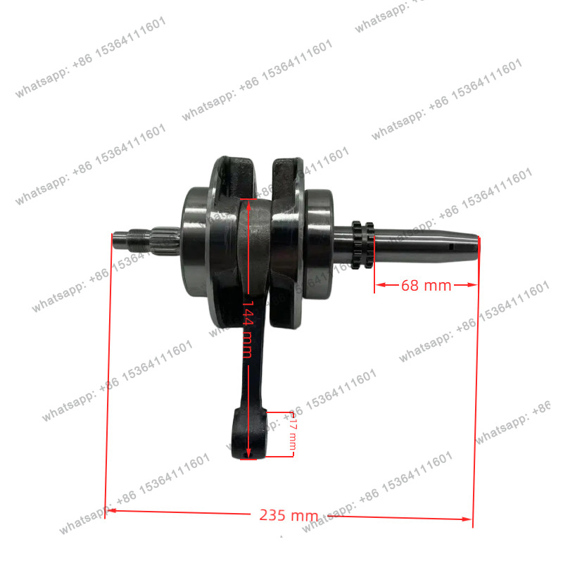 Motosiklet motoru bağlantı çub - Cb250 Crankshaft Assembly incelemesi ve fiyatı